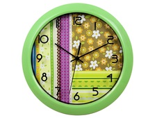 Часы настенные кварцевые «WallC-R16P/green» в Казани
